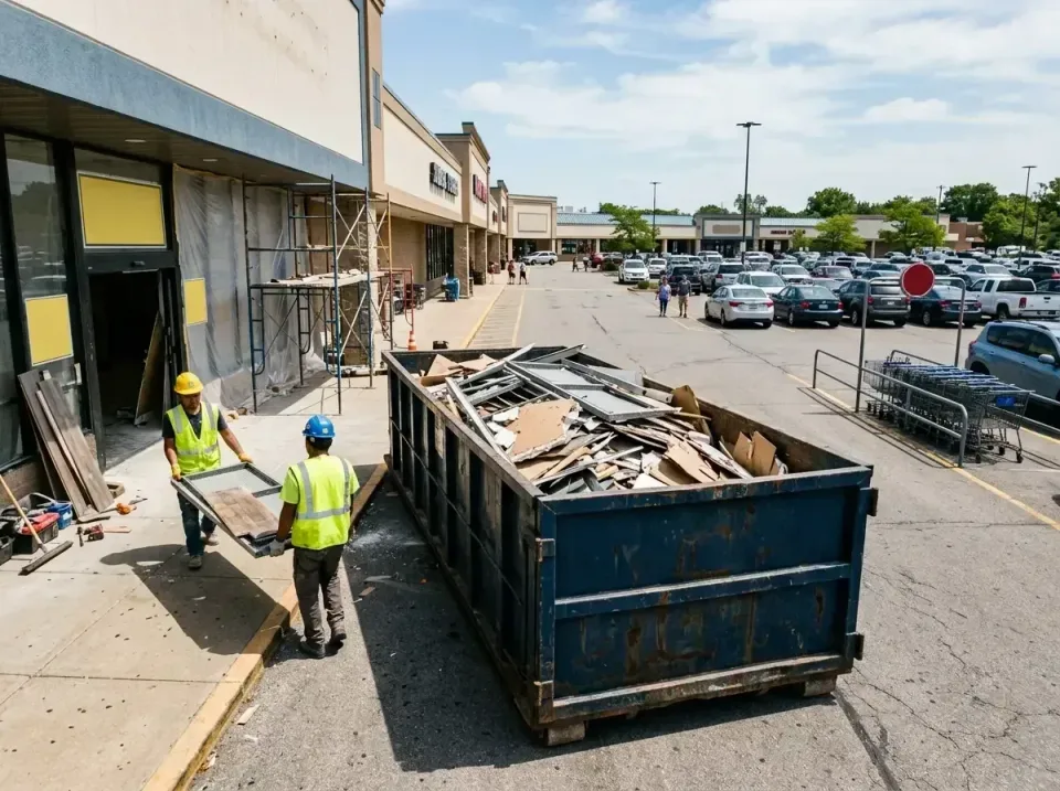 retail-store-renovation-debris-003 — frequently asked questions, Roll-off Dumpster Rentals in Lewisville, TX